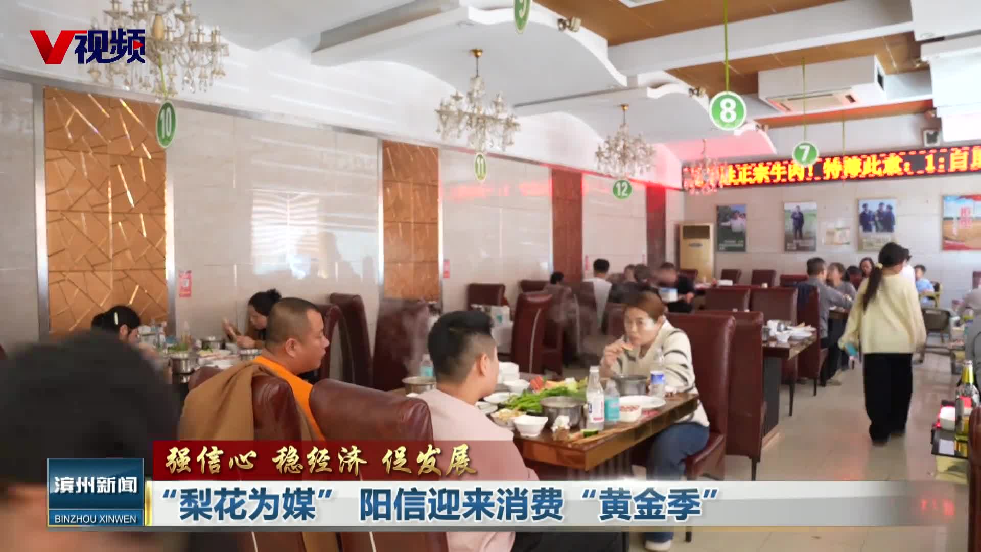 “梨花为媒”  阳信迎来消费“黄金季”