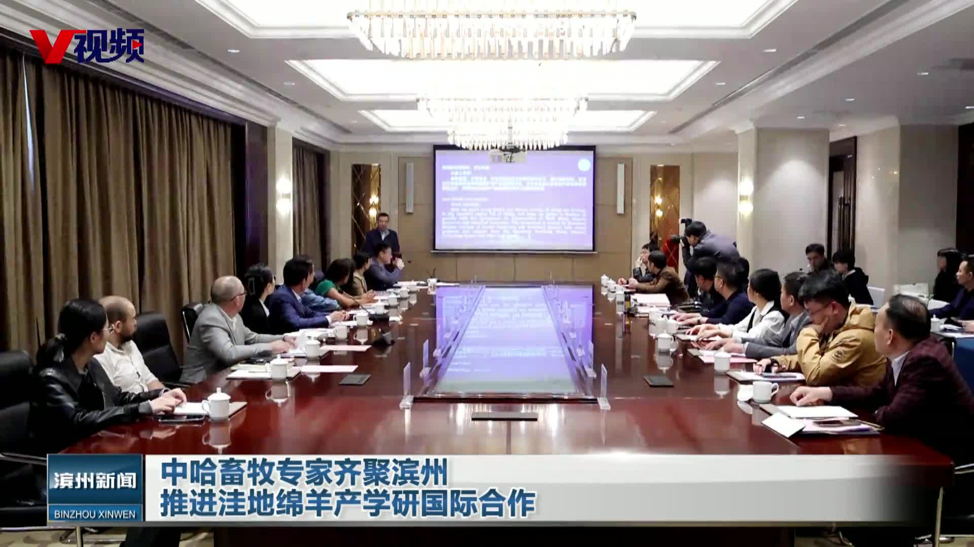 中哈畜牧专家齐聚滨州　推进洼地绵羊产学研国际合作